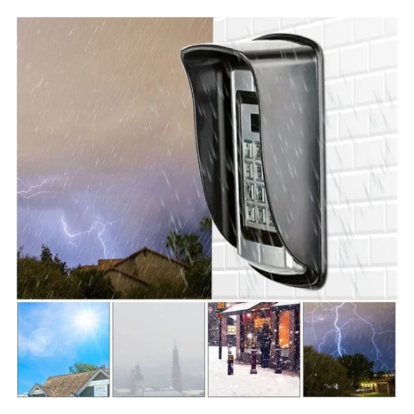 Sonex RFID Waterproof Kabolu Kablosuz Kapı Zili Koruyucu Kapak
