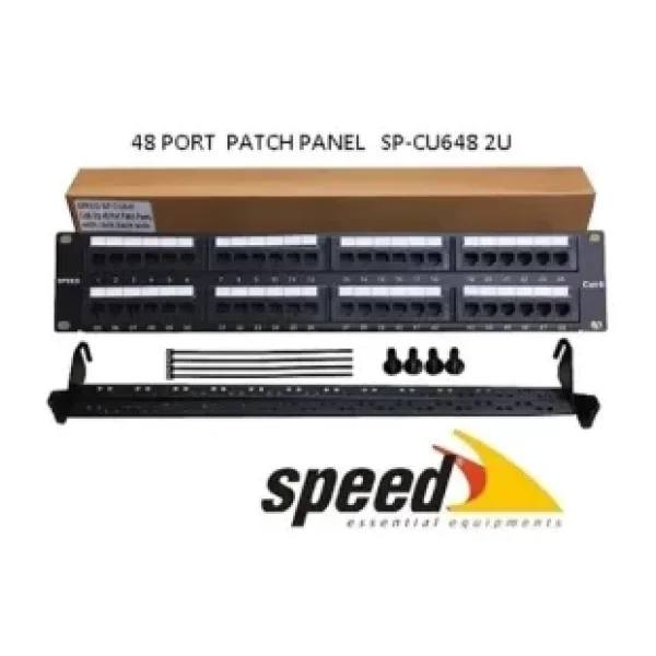 Speed SP-CU648 CAT6 48 Port Patch Panel