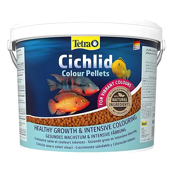 Tetra Cichlid Color Mini 10 lt / 3900 gr Balık Yemi
