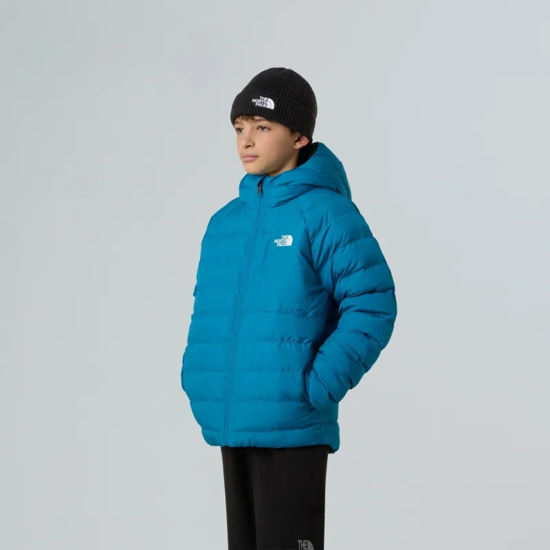 The North Face Perrito NF0A88TWBOM1 Kapüşonlu Çift Taraflı Lacivert Çocuk Mont