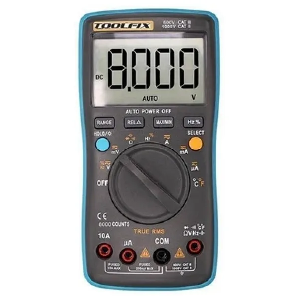Toolfix TF-601 Dijital Multimetre