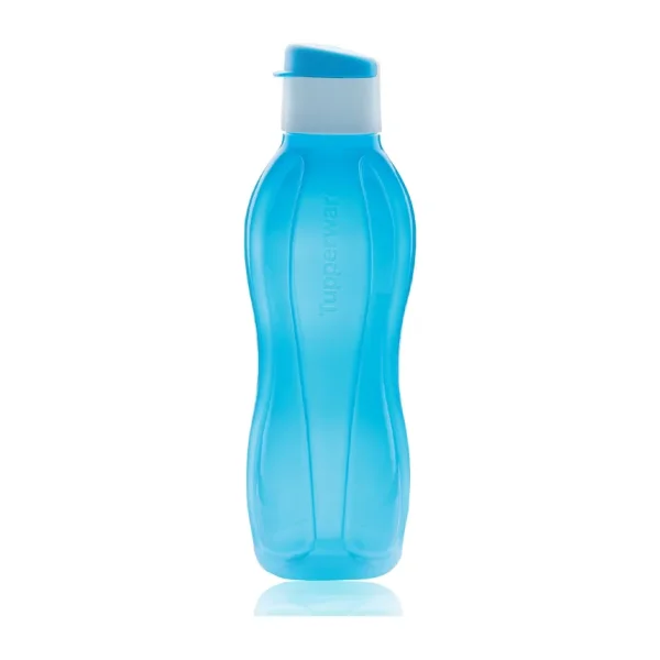 Tupperware Eco Şişe Mavi Pratik Kapak 750 ml Suluk