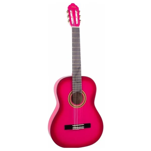 Valencia VC104PKS Pembe Sunburst Klasik Gitar