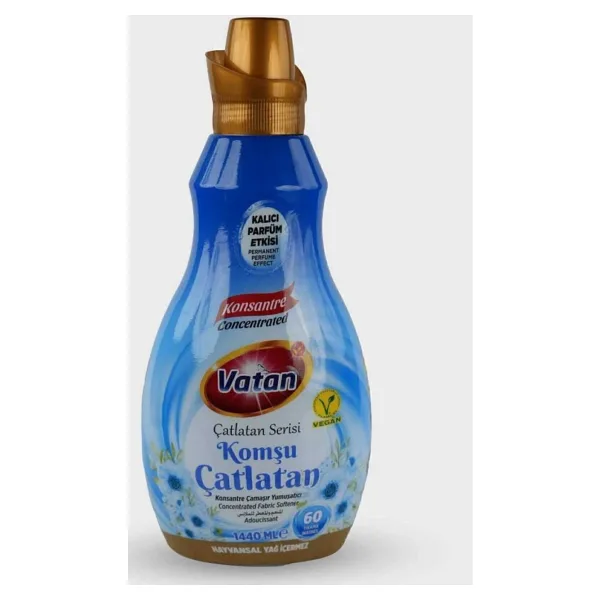 Vatan Komşu Çatlatan Yumuşatıcı 60 Yıkama 1.44 lt