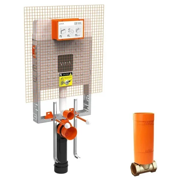 VitrA V-Fix Gömme Set 8cm (768-1852-01+ A41441GR) 800-2030 V-Fix 8 cm Set