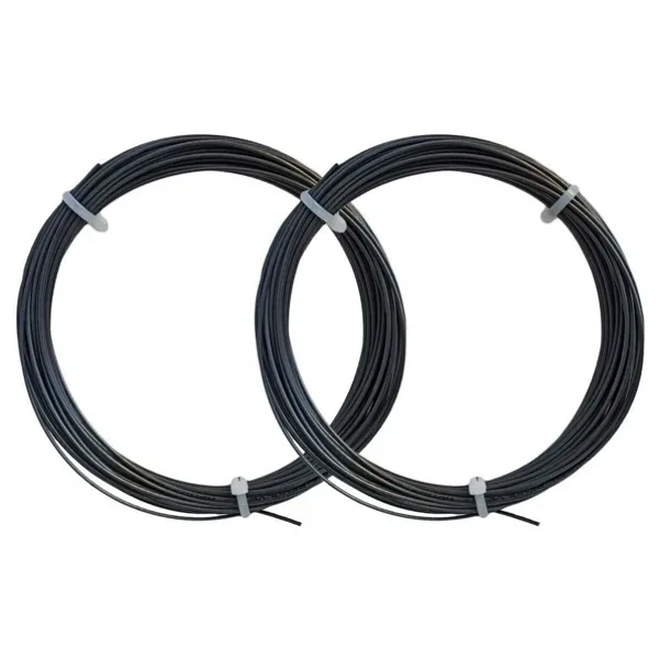 Wilson 2 Adet Revolve Spin 1,25 Mm. Kordaj 12 Metre Siyah