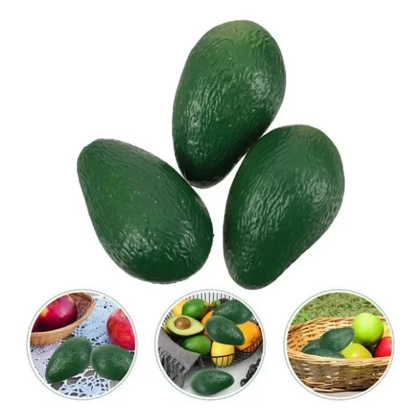 Yapay Meyve Avokado Fake Fruit